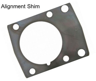 Alignment Shim