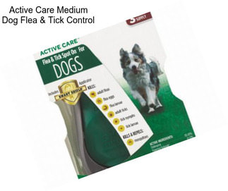 Active Care Medium Dog Flea & Tick Control