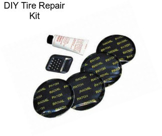 DIY Tire Repair Kit