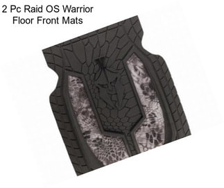 2 Pc Raid OS Warrior Floor Front Mats