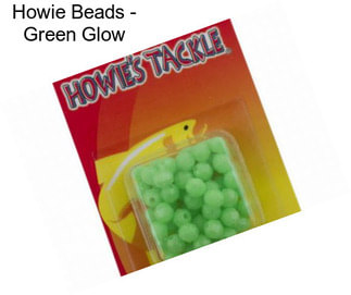 Howie Beads - Green Glow