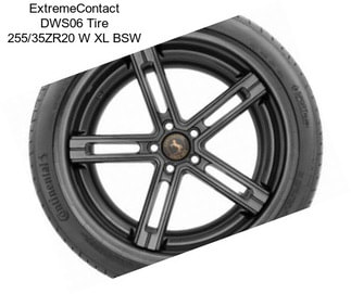 ExtremeContact DWS06 Tire 255/35ZR20 W XL BSW