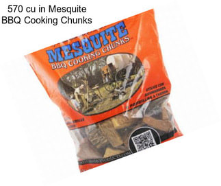 570 cu in Mesquite BBQ Cooking Chunks
