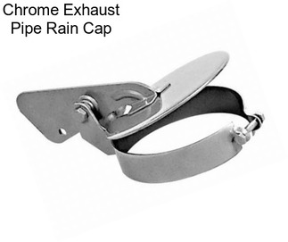 Chrome Exhaust Pipe Rain Cap