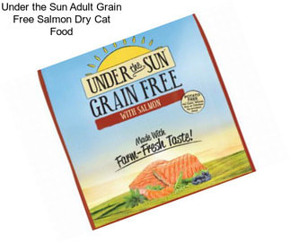 Under the Sun Adult Grain Free Salmon Dry Cat Food