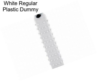 White Regular Plastic Dummy