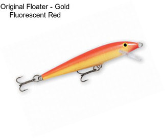 Original Floater - Gold Fluorescent Red
