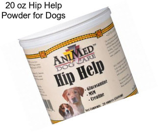 20 oz Hip Help Powder for Dogs