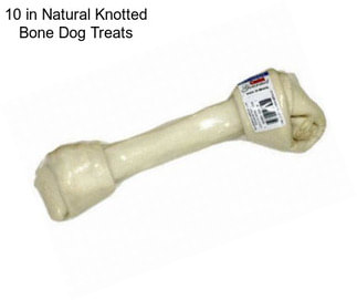 10 in Natural Knotted Bone Dog Treats