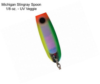 Michigan Stingray Spoon 1/8 oz. - UV Veggie