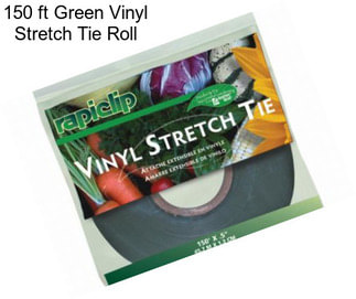 150 ft Green Vinyl Stretch Tie Roll