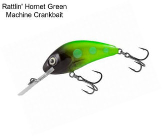 Rattlin\' Hornet Green Machine Crankbait