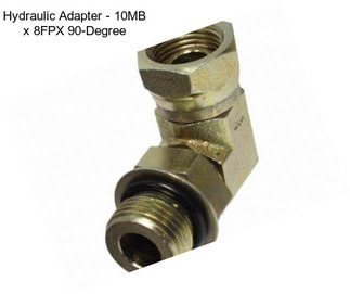 Hydraulic Adapter - 10MB x 8FPX 90-Degree
