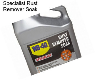 Specialist Rust Remover Soak