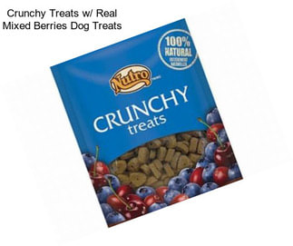 Crunchy Treats w/ Real Mixed Berries Dog Treats