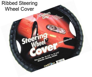 Ribbed Steering Wheel Cover