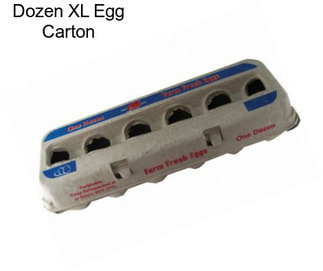 Dozen XL Egg Carton