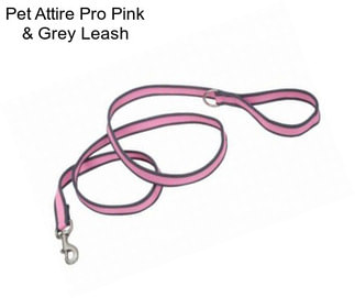 Pet Attire Pro Pink & Grey Leash