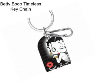 Betty Boop Timeless Key Chain