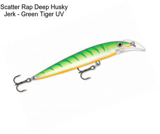 Scatter Rap Deep Husky Jerk - Green Tiger UV