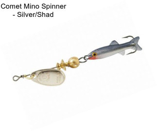 Comet Mino Spinner - Silver/Shad
