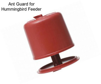 Ant Guard for Hummingbird Feeder