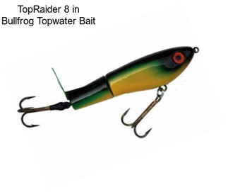 TopRaider 8 in Bullfrog Topwater Bait