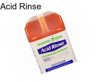 Acid Rinse