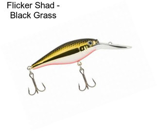 Flicker Shad - Black Grass