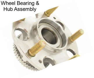 Wheel Bearing & Hub Assembly