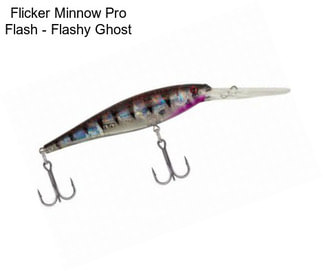 Flicker Minnow Pro Flash - Flashy Ghost