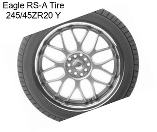 Eagle RS-A Tire 245/45ZR20 Y