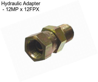 Hydraulic Adapter - 12MP x 12FPX