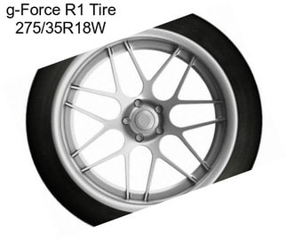 G-Force R1 Tire 275/35R18W