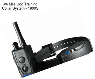 3/4 Mile Dog Training Collar System - 1900S