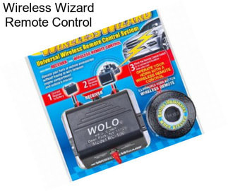 Wireless Wizard Remote Control