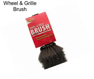 Wheel & Grille Brush