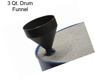 3 Qt. Drum Funnel