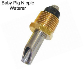 Baby Pig Nipple Waterer