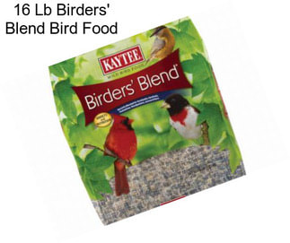 16 Lb Birders\' Blend Bird Food