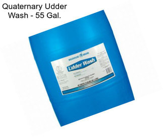 Quaternary Udder Wash - 55 Gal.