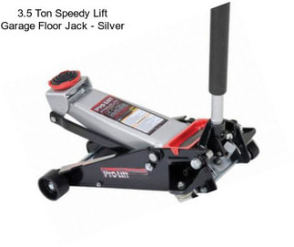 3.5 Ton Speedy Lift Garage Floor Jack - Silver