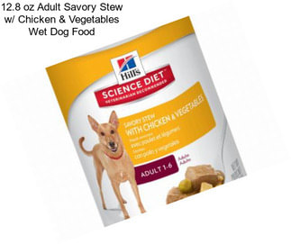 12.8 oz Adult Savory Stew w/ Chicken & Vegetables Wet Dog Food