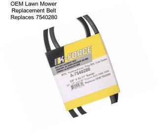 OEM Lawn Mower Replacement Belt Replaces 7540280