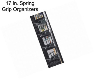 17 In. Spring Grip Organizers