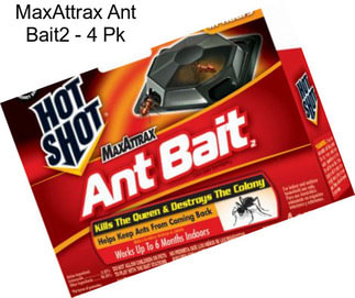 MaxAttrax Ant Bait2 - 4 Pk