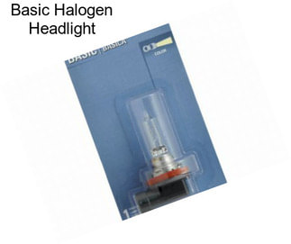 Basic Halogen Headlight