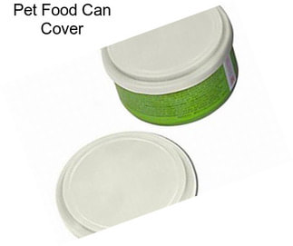 Pet Food Can Cover