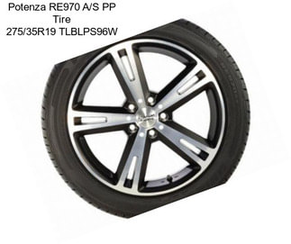 Potenza RE970 A/S PP Tire 275/35R19 TLBLPS96W