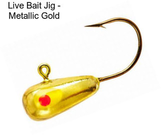 Live Bait Jig - Metallic Gold